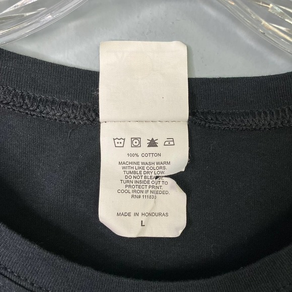 Pac-Man I'd Rather Be Playing Pac-Man 2010 Graphic Black Graphic Tee Juniors' L - Picture 3 of 16